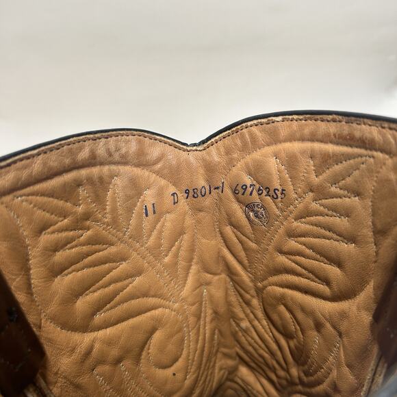 Vintage Red Wing 9801 Pecos Pull-On Cowboy Boots “Brown” main image 7